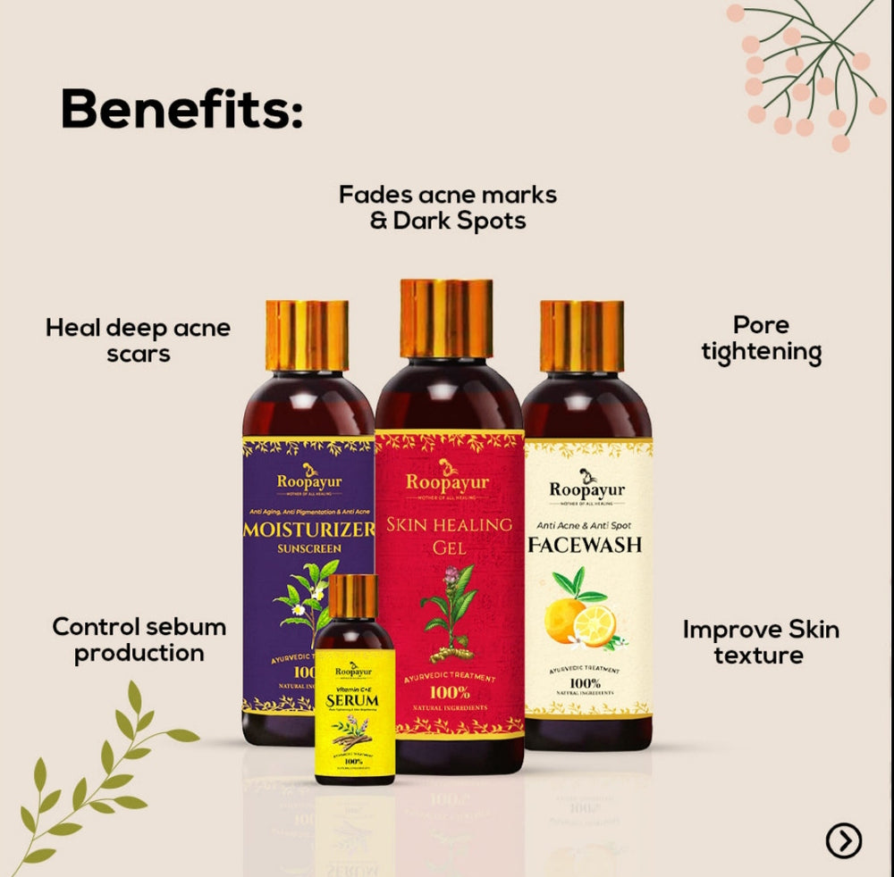 Roopayur Skin Healing Combo