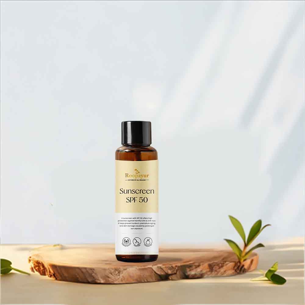 Roopayur Sunscreen SPF 50 for Daily Sun Protection | ROOPAYUR