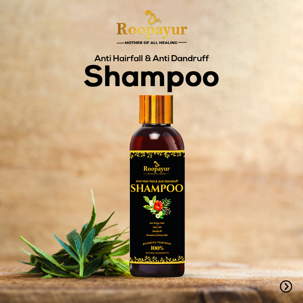 Roopayur Anti Hairfall & Anti Dandruff Shampoo